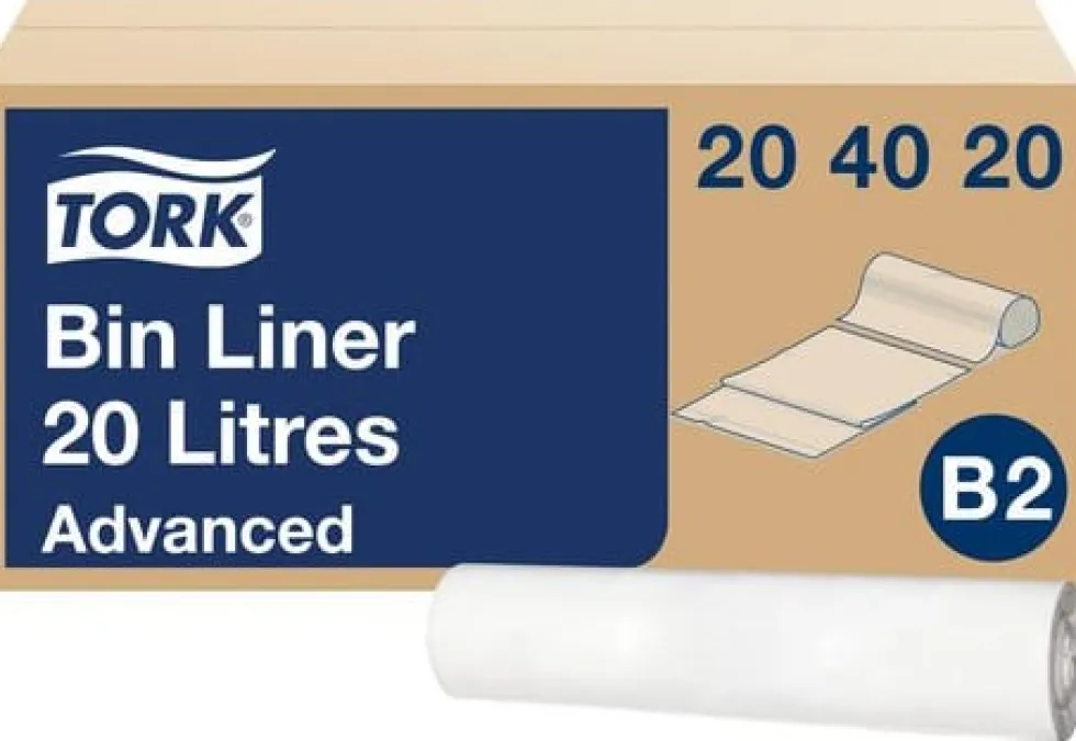 Insatspåse TORK B2 20L vit 100/rl