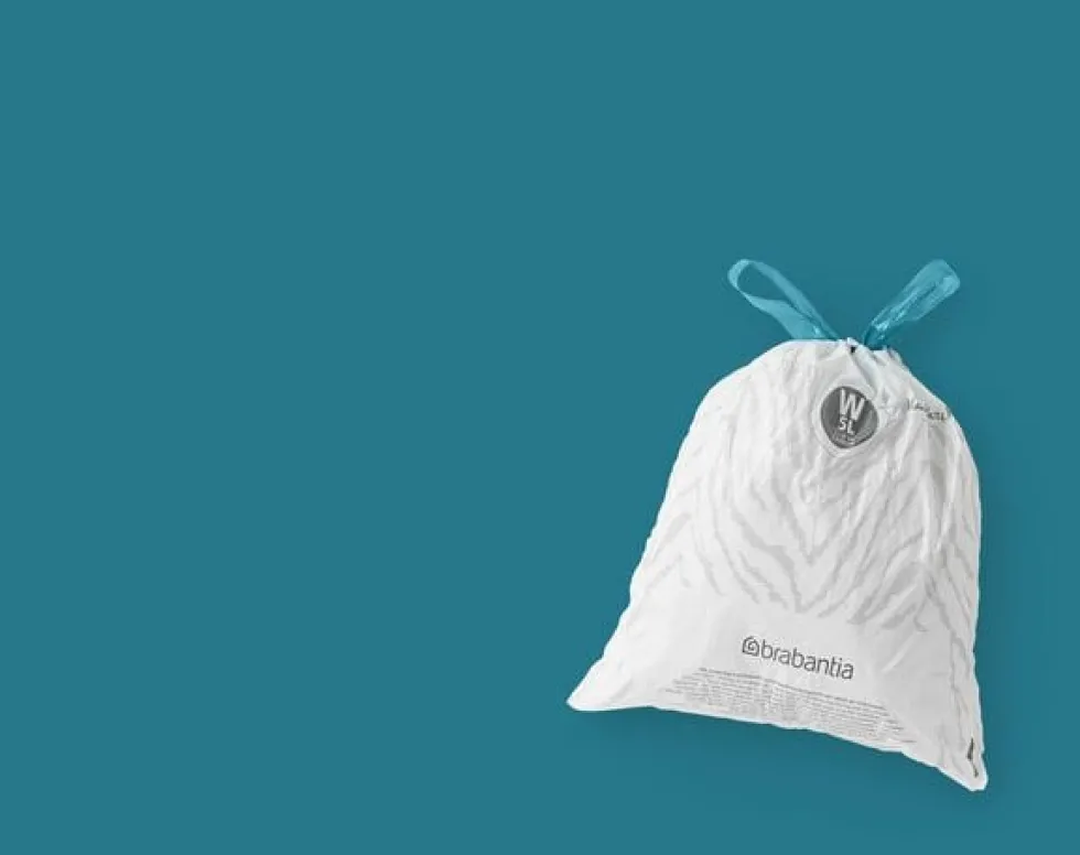 Insatspåse W BRABANTIA 5L vit 40/fp