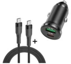 Insmat MOBIS Series - Strömadapter för bil - 30 Watt - 3 A