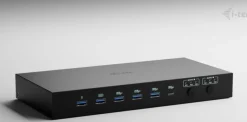 I-TEC USB-C KVM Docking station for 3 Hosts, Dual Display, P