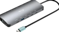 I-TEC USB-C Metal Nano 3x Display Dock, 2x HDMI 1x USB-C vid