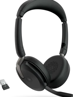 Jabra Evolve2 65 Flex MS Stereo - Headset - på örat - Bluetooth