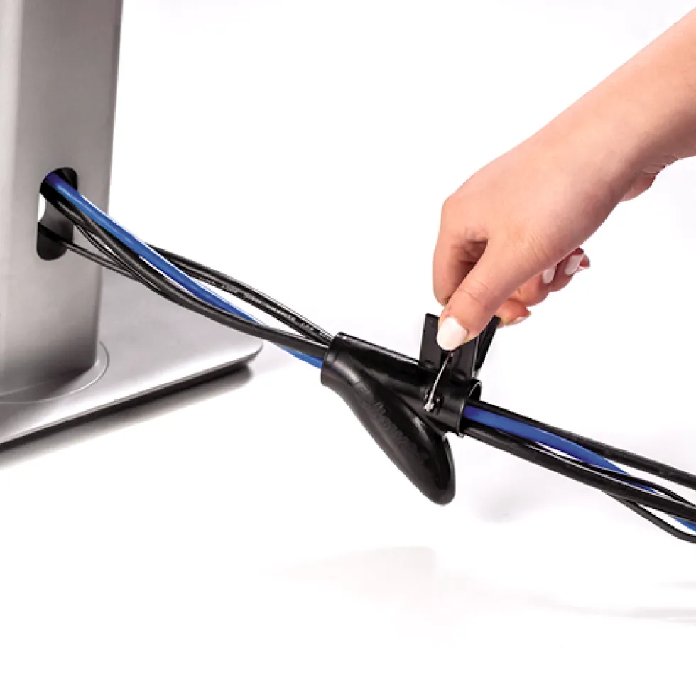 Kabelsamlare FELLOWES Cablezip svart