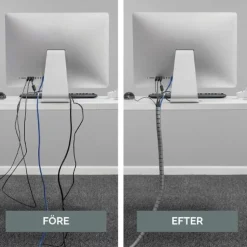 Kabelsamlare FELLOWES CableZip silver