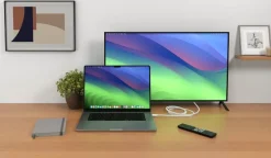 Kabel TARGUS HDMI - USB-C 2,5m vit