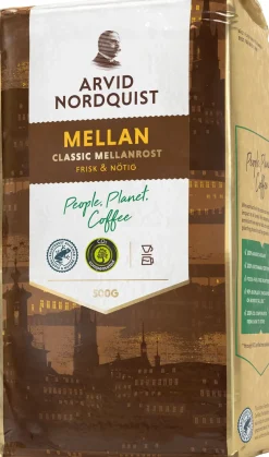 Kaffe Arvid Nordquist Classic Mellanrost UTZ 500g