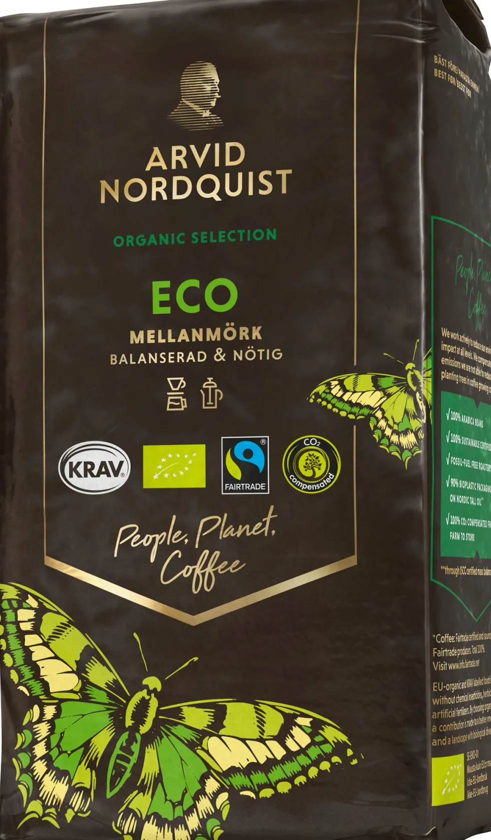 Kaffe Arvid Nordquist Eco Mellanmörk 450g