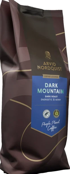 Kaffe Automatmalet Arvid Nordquist Dark Mountain Mörkrost, 1000g