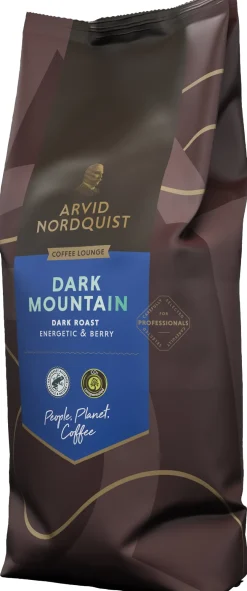 Kaffe Automatmalet Arvid Nordquist Dark Mountain Mörkrost, 1000g