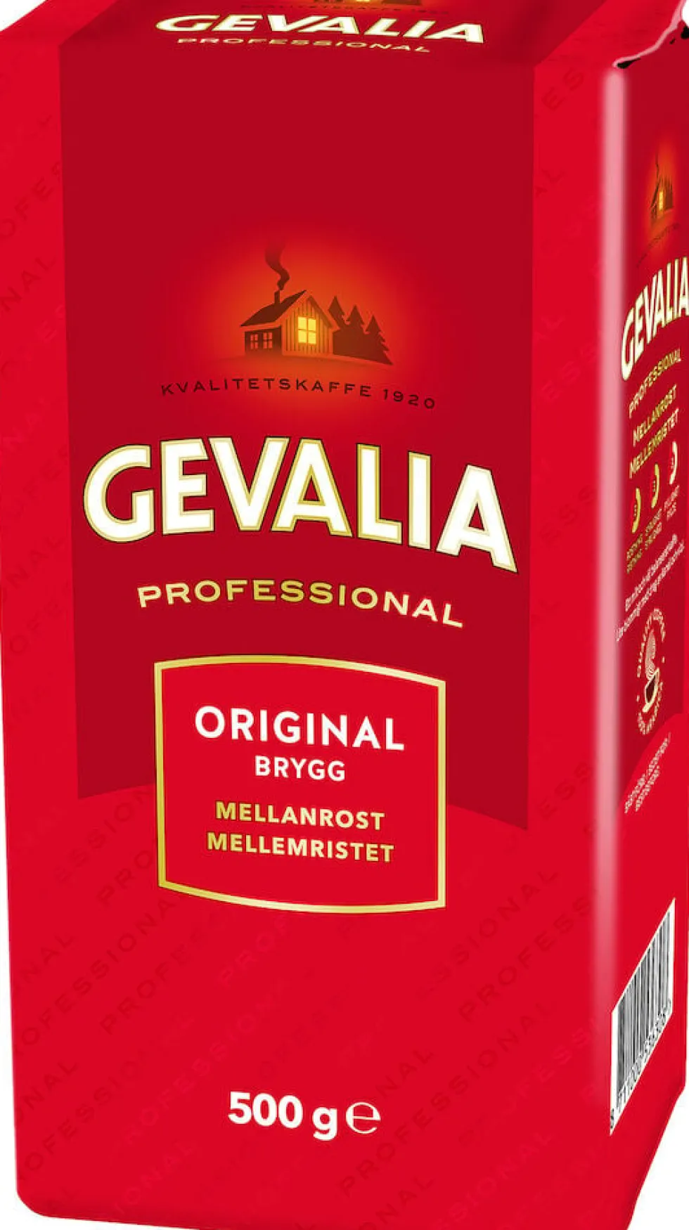 Kaffe GEVALIA Professional Mellanrost, 500g
