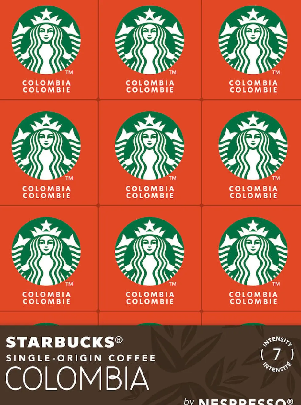 Kaffekapslar STARBUCKS Colombia 7/10, 12st