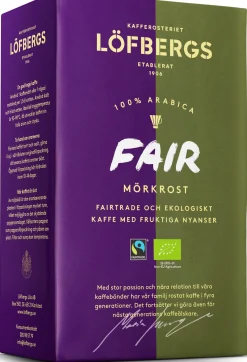 Kaffe LÖFBERGS Fair Dark Eko/FT 450g