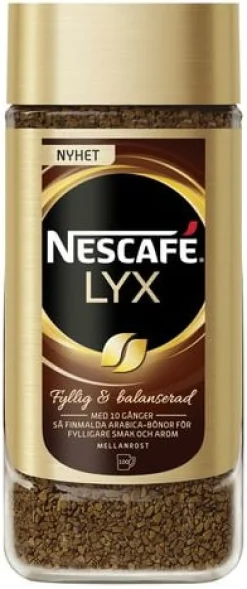 Kaffe NESCAFÉ Snabbkaffe Lyx Mellan 200g