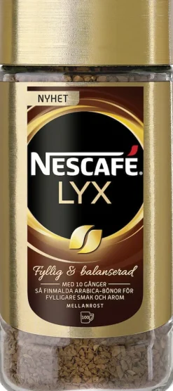 Kaffe NESCAFÉ Snabbkaffe Lyx Mellan 200g