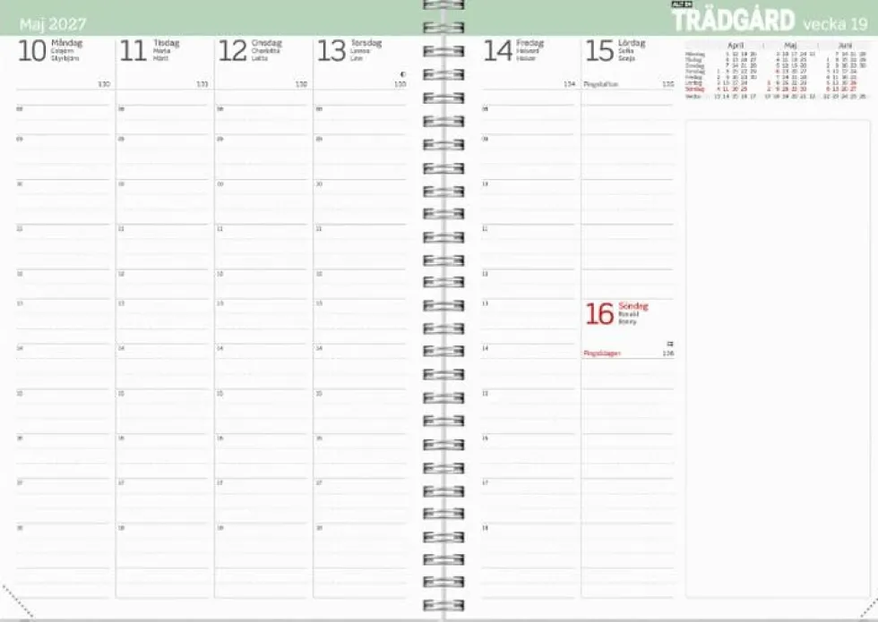 Kalender Allt om Trädgård 2027
