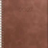 Kalender Business A5 Twist 2027 brun