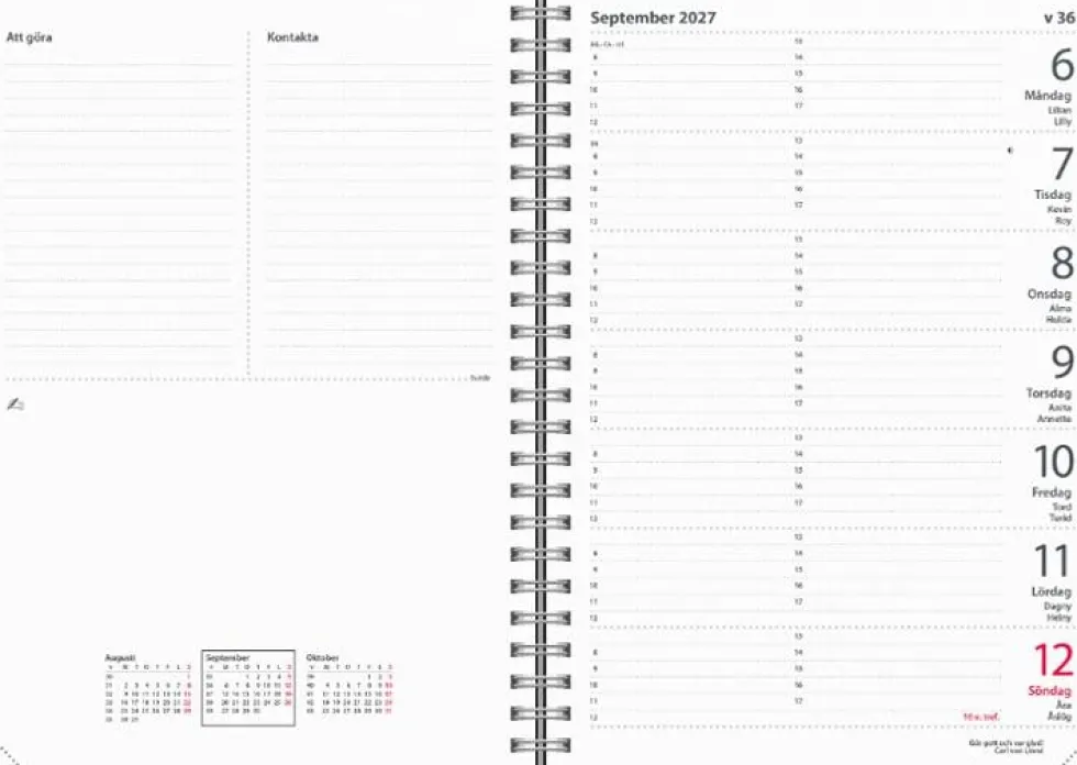 Kalender Diplomat 2027 refill