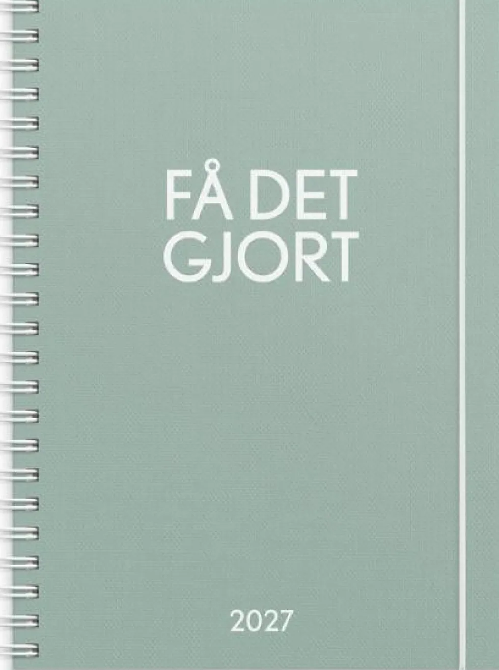Kalender Få det gjort 2027 grön