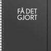 Kalender Få det gjort 2027 svart