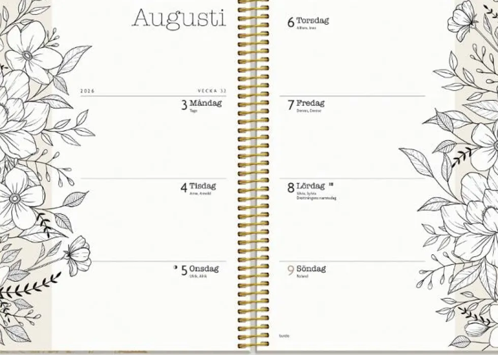 Kalender Life Planner Bloom 26/27