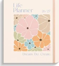 Kalender Life Planner Flowers A5 26/27