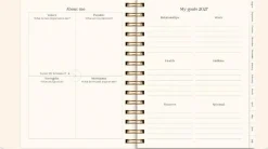 Kalender Life Planner Flowers A5 26/27