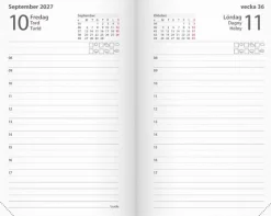 Kalender Lilla Agendan 2027 svart