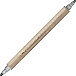 Kalligrafipenna ZIG dubbel spets silver