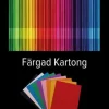 Kartong A5 220g, 9 färger, 0,5kg