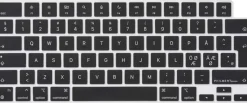 KB Cover MacBook Pro/Air 13-14-15-16’’ 2021-2025 BLK Nordic
