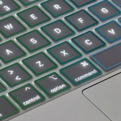 KB Cover MacBook Pro 13-16’’ 2019-2022, TRNSP/Rainbow