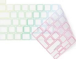 KB Cover MacBook Pro 13-16’’ 2019-2022, TRNSP/Rainbow