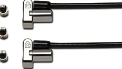 Kensington Universal 3-in-1 Keyed Cable Lock - Twin Lockheads