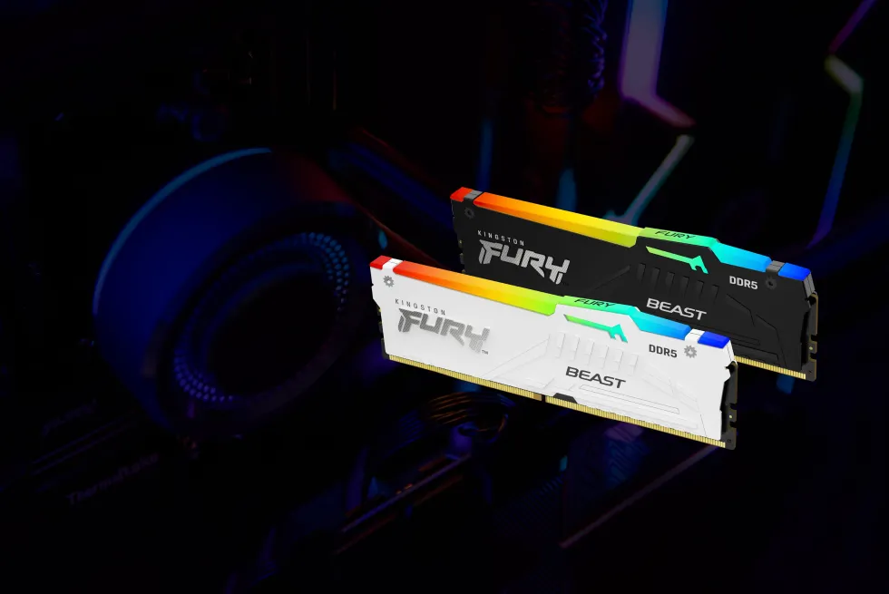 Kingston FURY Beast RGB - DDR5 - sats - 16 GB: 2 x 8 GB - DIMM