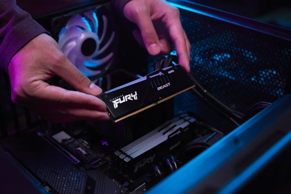 Kingston FURY Beast RGB - DDR5 - sats - 16 GB: 2 x 8 GB - DIMM