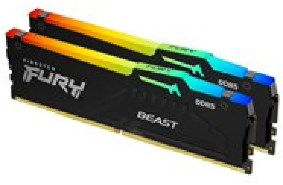 Kingston FURY Beast RGB - DDR5 - sats - 16 GB: 2 x 8 GB - DIMM