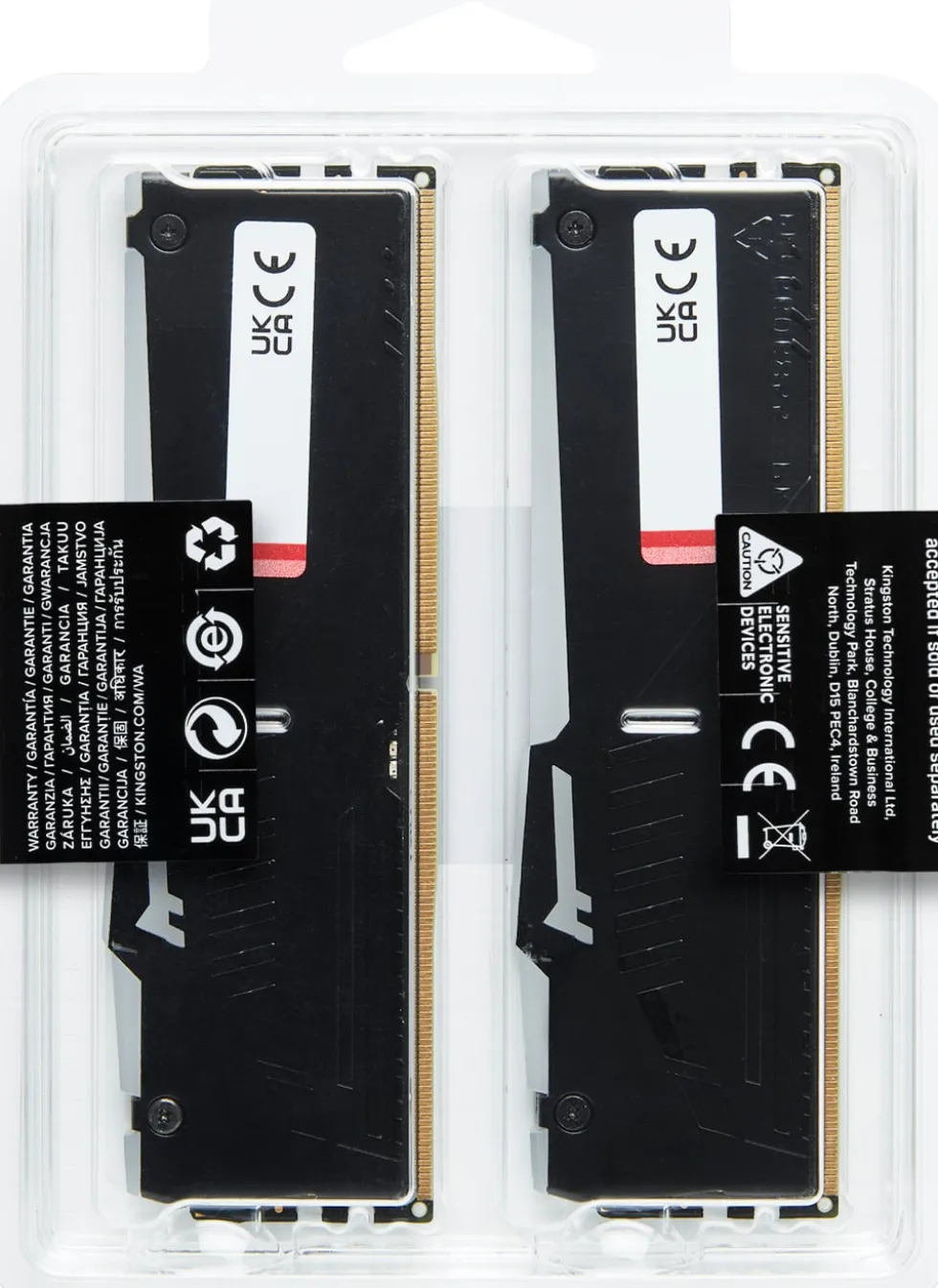 Kingston FURY Beast RGB - DDR5 - sats - 16 GB: 2 x 8 GB - DIMM