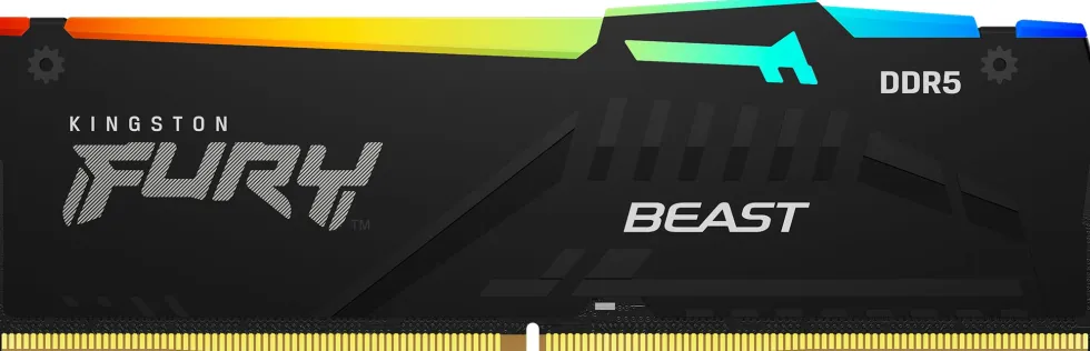 Kingston FURY Beast RGB - DDR5 - sats - 16 GB: 2 x 8 GB - DIMM