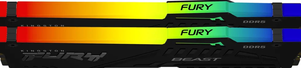 Kingston FURY Beast RGB - DDR5 - sats - 16 GB: 2 x 8 GB - DIMM