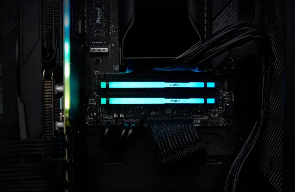 Kingston FURY Beast RGB - DDR5 - sats - 16 GB: 2 x 8 GB - DIMM