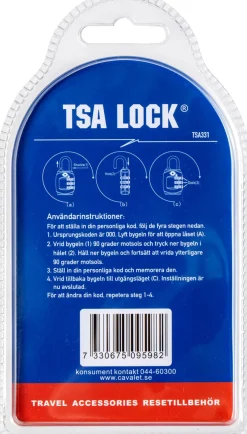 Kombinationslås TSA