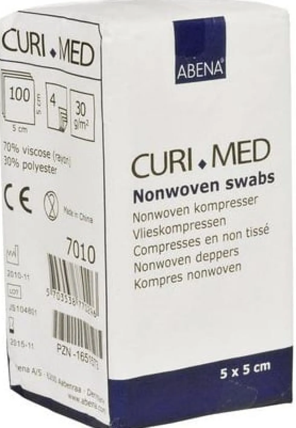 Kompress CURIMED NW 4l 5x5cm 100/fp
