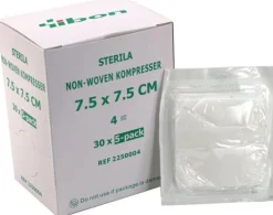 Kompress NW steril 5-p 7,5x7,5cm 150/fp