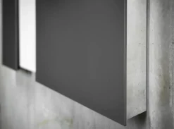 Konferensskåp Glas Vit, magnetisk