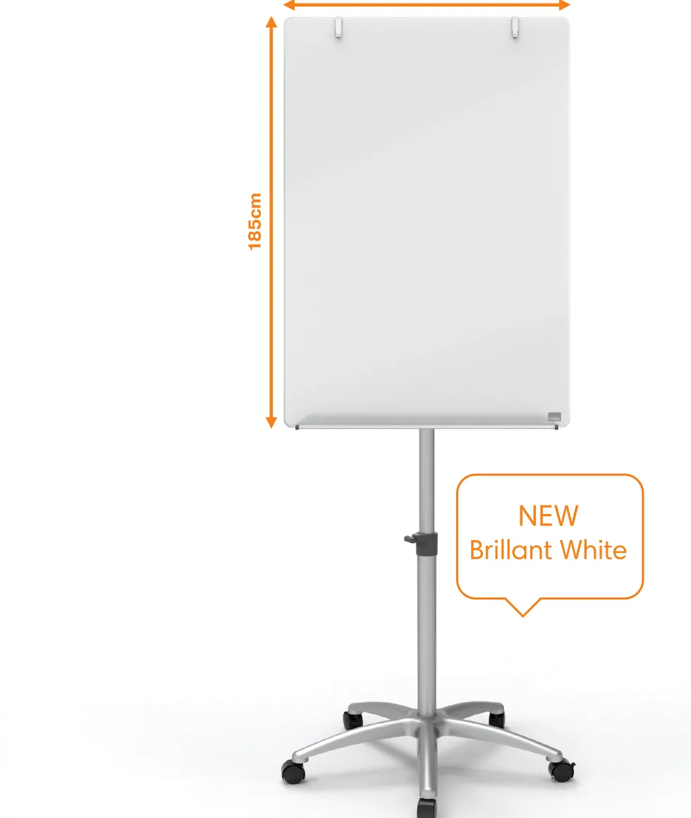 Konferensställ NOBO Glas, magnetisk, 70x100cm