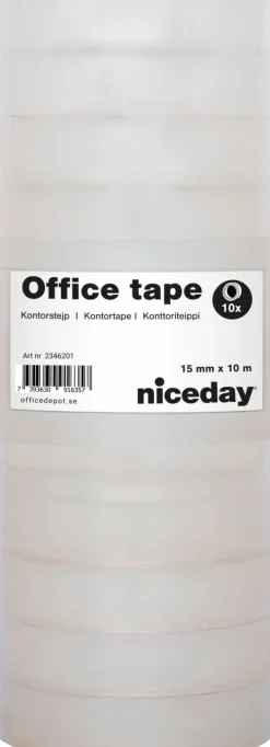 Kontorstejp Niceday 10mx15mm