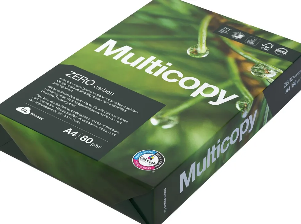 Kopieringspapper Multicopy Next A4 80g, ohålat, 500/fp