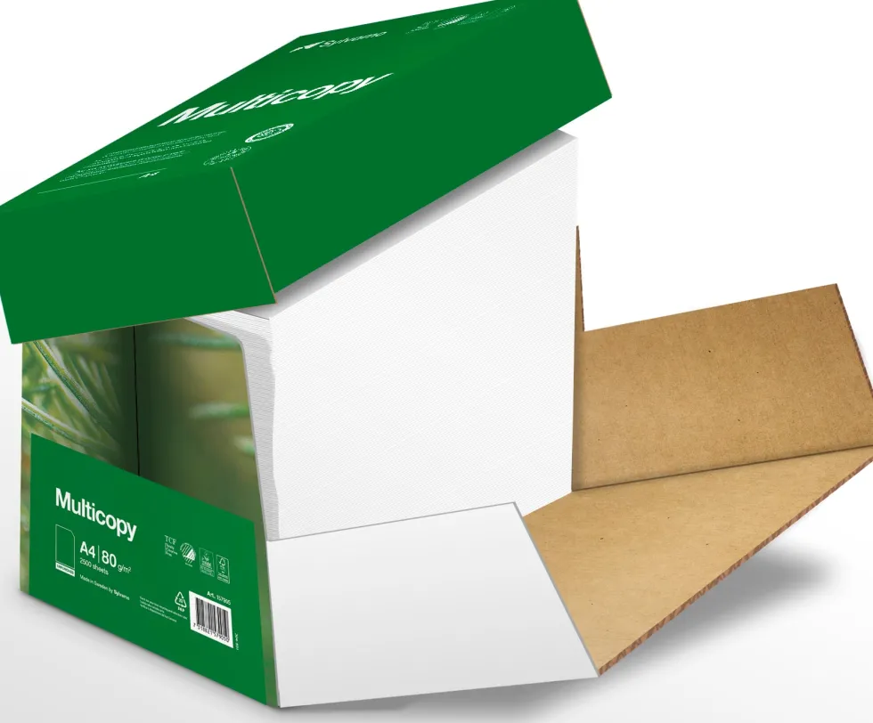 Kopieringspapper MultiCopy Xpressbox A4, hålat, 80g, 2500/fp