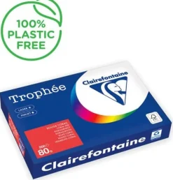 Kopieringspapper TROPHEÉ A3 80g Röd 500/FP