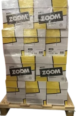 Kopieringspapper Zoom A4 80g ohålat halvpall, 20 krt